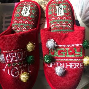 Ugly Christmas Slippers